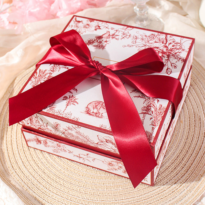 Gift Box Square Clamshell Bridesmaid And Bridesmaid Hand Gift Box