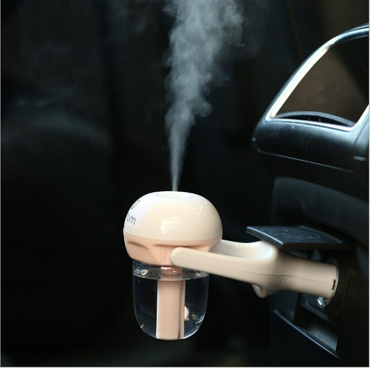Car Humidifier Air Purifier – Essential Oil Diffuser Freshener with USB Mist Spray for Fresh Vehicle Air