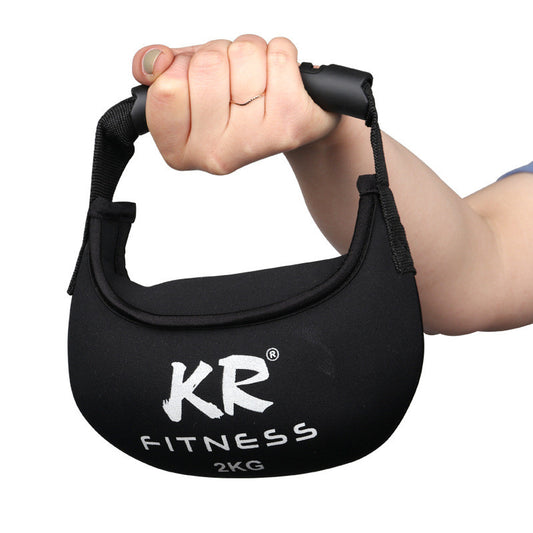 Fitness Soft Kettlebell – Comfortable Weight Training Ball for Strength Workout, Home Gym, Cardio & Muscle Toning