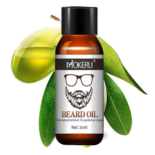 Organic Beard Growth Oil – Natural Beard Care Serum for Fuller-Looking, Softer & Healthier Beards