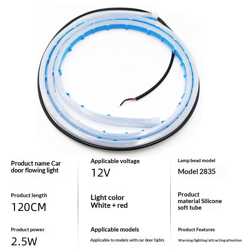 Dynamic Flowing Ambient Light Dual-Color Car Interior Lighting