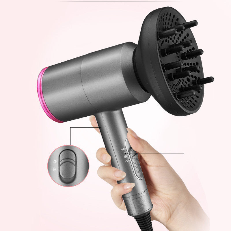 1400W Hair Dryer | Fast Dry Hair Blow Dryer with 3 Heat Settings & 2 Speed Modes (110V/220V) UK