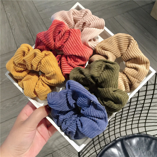 Horsetail Hair Rope Donut – Large Hair Bun Maker Elastic Hair Tie for Women, Elegant Ponytail Styling & Accessories