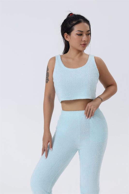 Women's 3-Piece Cozy Lounge Set – Warm Pyjama & Loungewear Set