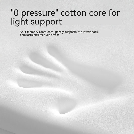 Ergonomic Headrest & Lumbar Support Pillow Set – Adjustable Neck & Back Support Cushion for Office Chair, Car & Home