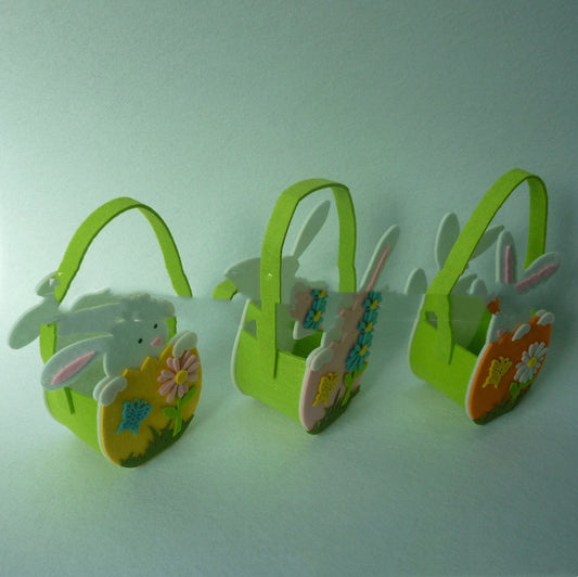 Easter Bunny Gift Bag – Cute Rabbit Candy Bag for Easter Treats, Egg Hunt, Party Favours & Spring Gifts