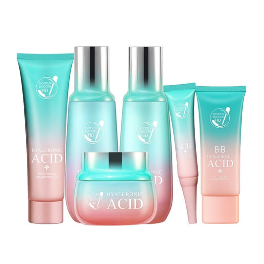 Hyaluronic Acid Skin Care Set – Moisturizing Facial Care Kit for Deep Hydration, Soft & Radiant-Looking Skin