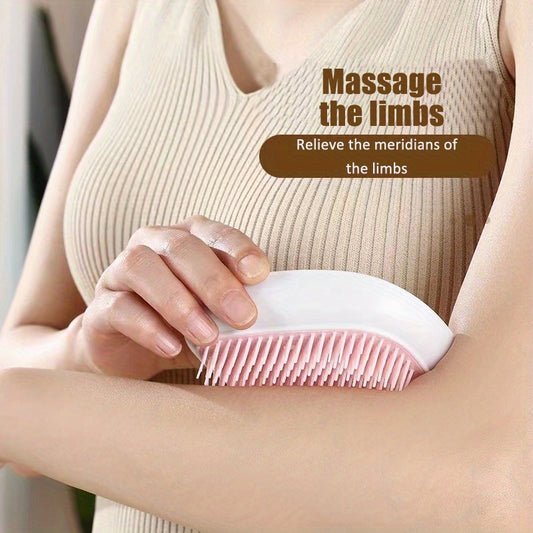 Portable Electric Scalp Massage Comb – High-Frequency Vibration Head & Body Relaxing Massager for Stress Relief & Hair Care