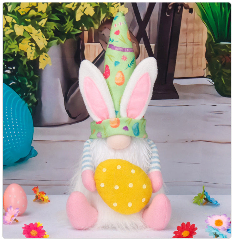 Easter Bunny Faceless Doll Doll Decoration Small Gift