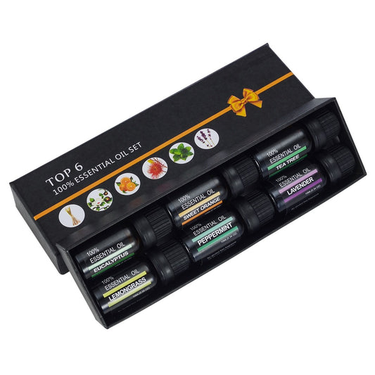 Aromatherapy Essential Oil Set – Natural Fragrance Oils for Diffusers, Humidifiers & Home Aroma Gift Kit