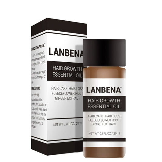 LANBENA Hair Care Essential Oil 20ml – Nourishing Scalp Treatment for Healthy-Looking Hair & Daily Hair Care