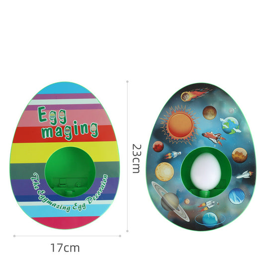 Easter Painting Egg Craft Kit – Electric Doodle Egg Toy for Kids Creative Art Activity & Handmade Gift
