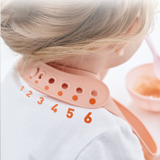 Silicone Baby Feeding Bib – Waterproof Soft Weaning Bib with Food Catcher Pocket for Babies & Toddlers