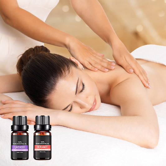 Organic Essential Oils Gift Set – Natural Aromatherapy Oils for Diffusers, Massage & Home Fragrance