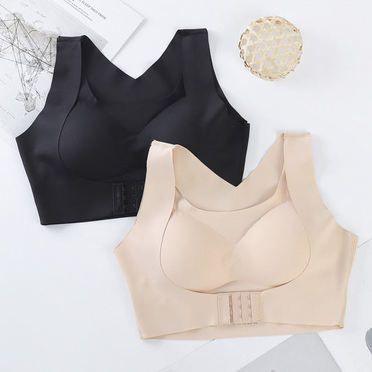 Women's Posture Corrector Bra – 2-in-1 Front Closure Support Bra with Back Support & Comfortable Lift