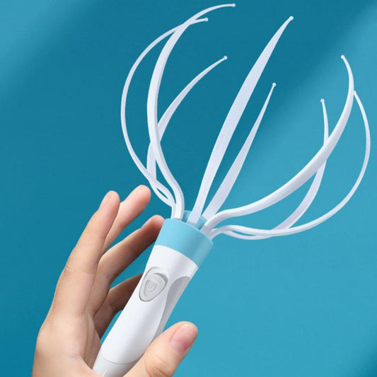 Electric Scalp Massager – 8-Claw Vibrating Head & Body Massager