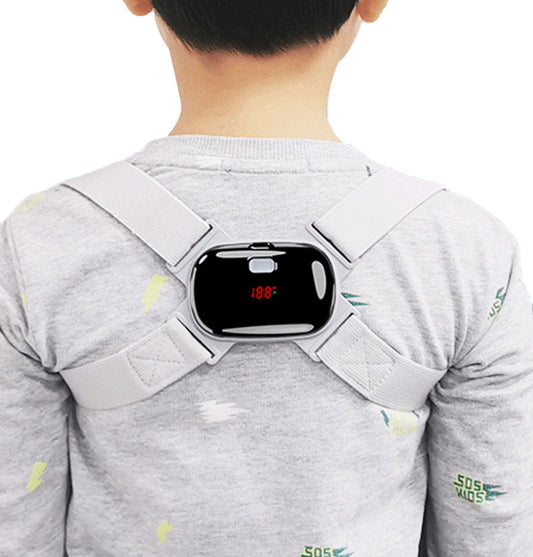 Smart Posture Corrector with LCD Display – Intelligent Back & Shoulder Support Brace for Sitting, Standing & Everyday Posture Training