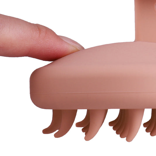Silicone Scalp Massager Shampoo Brush – Soft Hair & Scalp Scrubber