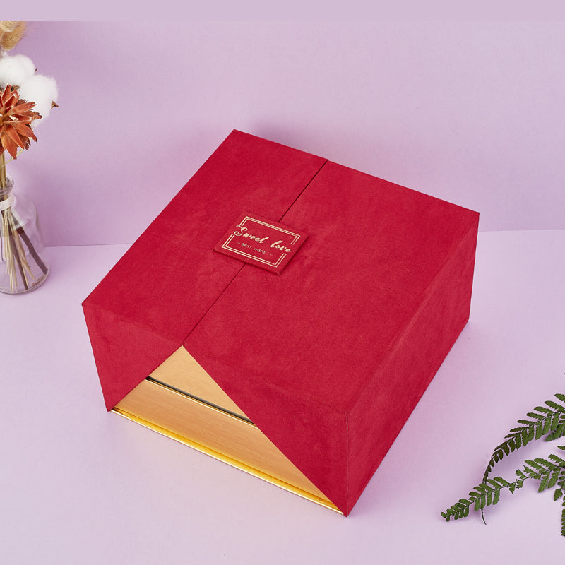 Gift Box Square Clamshell Bridesmaid And Bridesmaid Hand Gift Box
