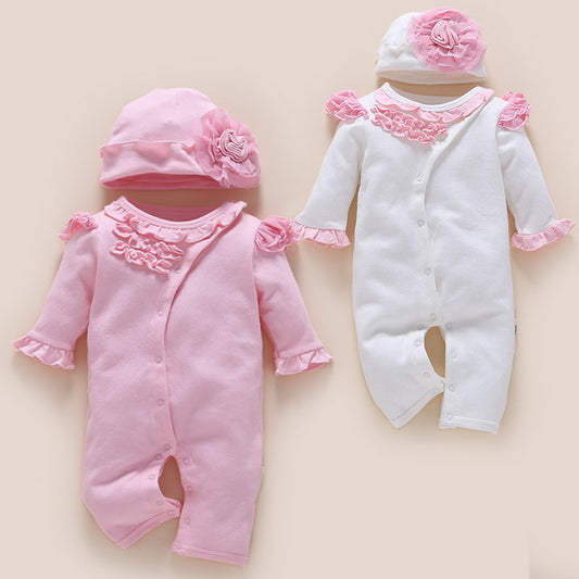 Baby Romper Jumpsuit | Soft Cotton One-Piece Outfit for Newborns, Infants & 1 Year Old Babies UK