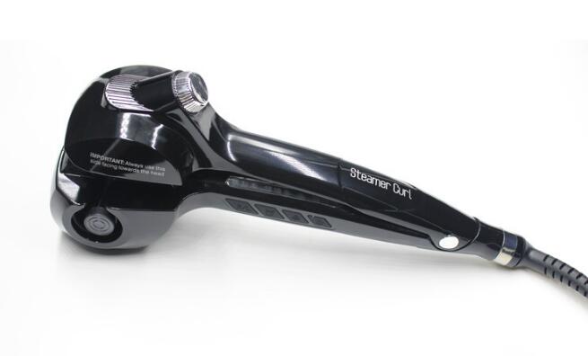 Professional Ceramic Steam Hair Curler | Digital Curling Iron & Hair Waver Styling Tool UK