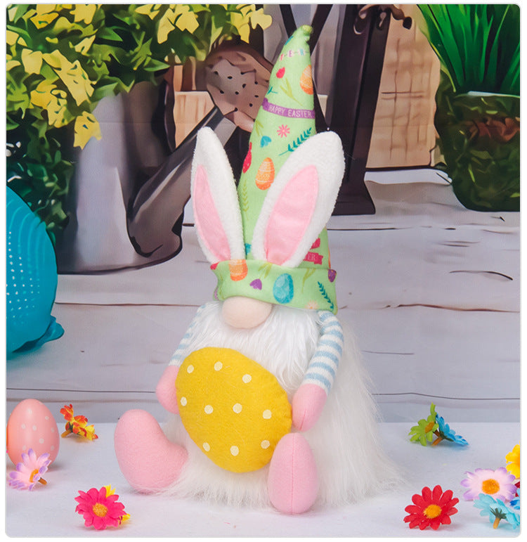 Easter Bunny Faceless Doll Doll Decoration Small Gift