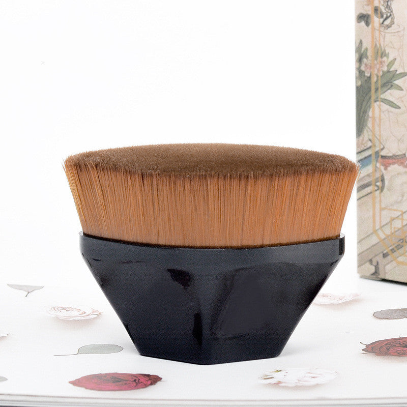Magic Foundation Brush with Storage Box | Petal-Shaped Soft Makeup Brush for Flawless Foundation Application UK