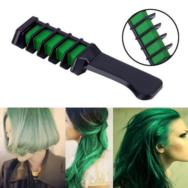 Temporary Mini Disposable Hair Color Mascara Crayon Chalk with Brush | Washable Instant Hair Dye for All Hair Types UK