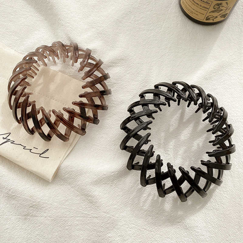Women's Hollow Hair Loop Ponytail Maker | Easy Hair Styling Tool & Ponytail Hairpin Accessory UK
