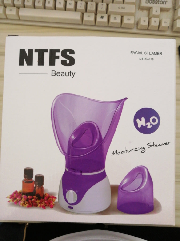 Facial Face Steamer – Nano Ionic Facial Steamer for Deep Cleansing, Pore Care & Hydrating Skin Mist