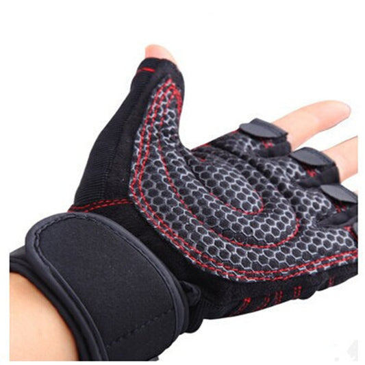 Sports Fitness Microfiber Gloves – Breathable Gym Training Gloves for Weightlifting, Cycling, Fitness & Workout Support