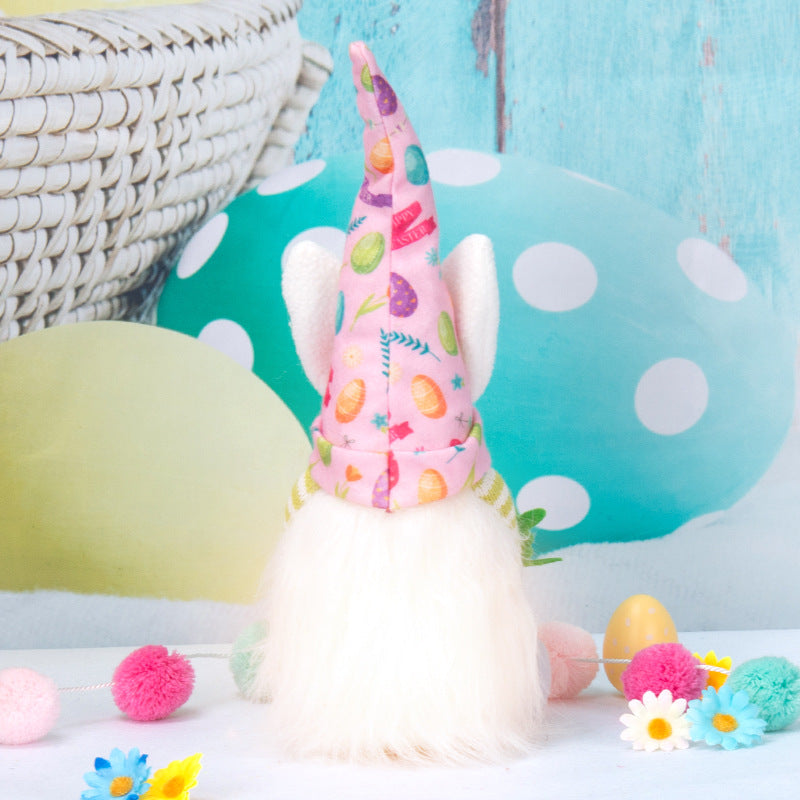 Easter Bunny Faceless Doll Doll Decoration Small Gift