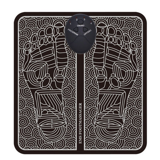 EMS Foot Massager Pad – Portable Electric Foot Massage Mat with EMS Muscle Stimulation for Relaxation & Everyday Foot Comfort