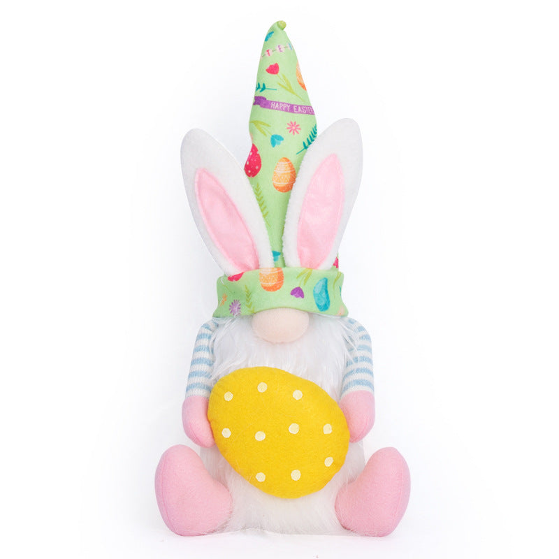 Easter Bunny Faceless Doll Doll Decoration Small Gift