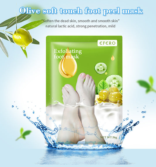 Exfoliating Foot Peel Mask Socks – Moisturising Foot Spa Treatment for Soft, Smooth & Healthy-Looking Feet