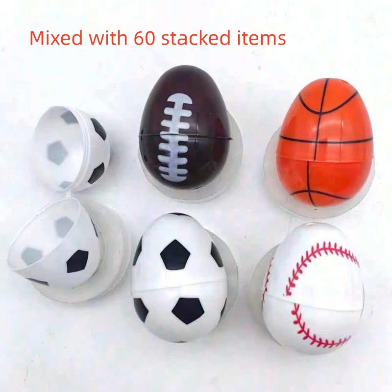 Easter Eggs Featuring A Rugby Ball