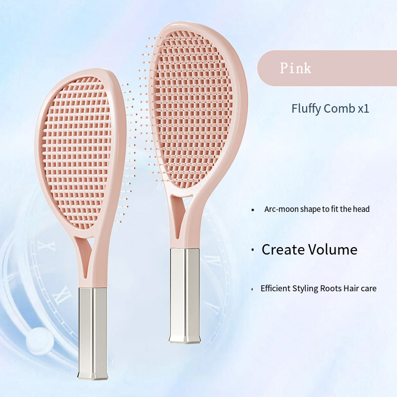 Self-Cleaning Hair Detangler Brush | Air Cushion Scalp Massage Paddle Brush for Thick, Curly & All Hair Types UK