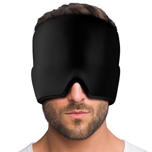 Cold Therapy Head Wrap – Reusable Cooling Head & Eye Wrap for Relaxation, Comfort & Puffy Eyes