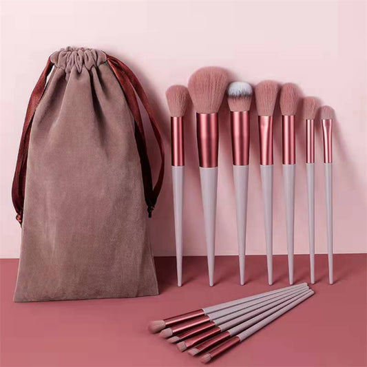 13-Piece Makeup Brush Set – Professional Cosmetic Brushes