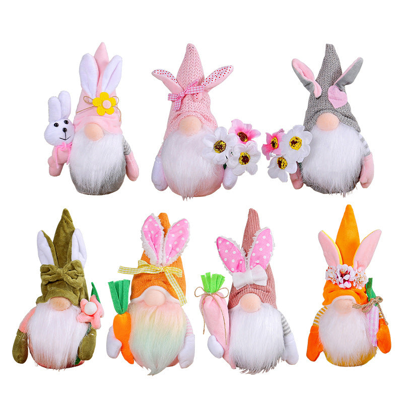 Easter Decoration Small Gift Faceless Doll