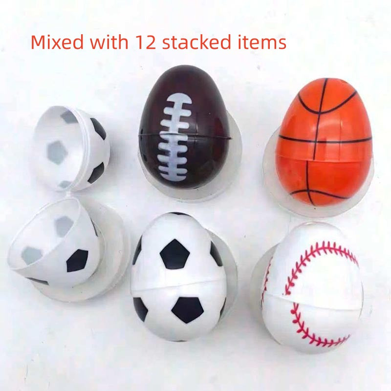 Easter Eggs Featuring A Rugby Ball