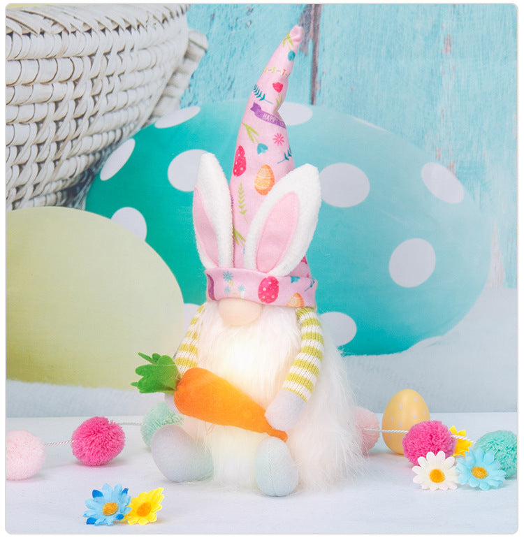 Easter Bunny Faceless Doll Doll Decoration Small Gift