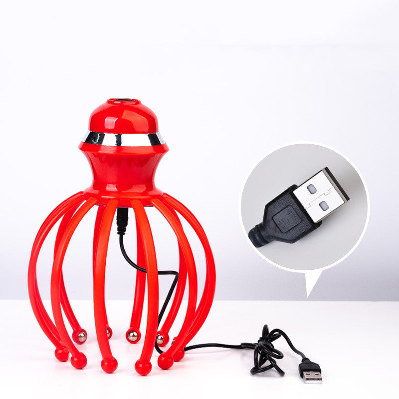 Vibration Head Massager Scalp Relax 12 Claws